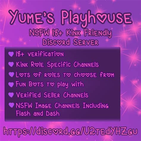 sex server discord|Kink Playhouse 18+ .